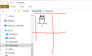 دانلود ollama برای ویندوز 
